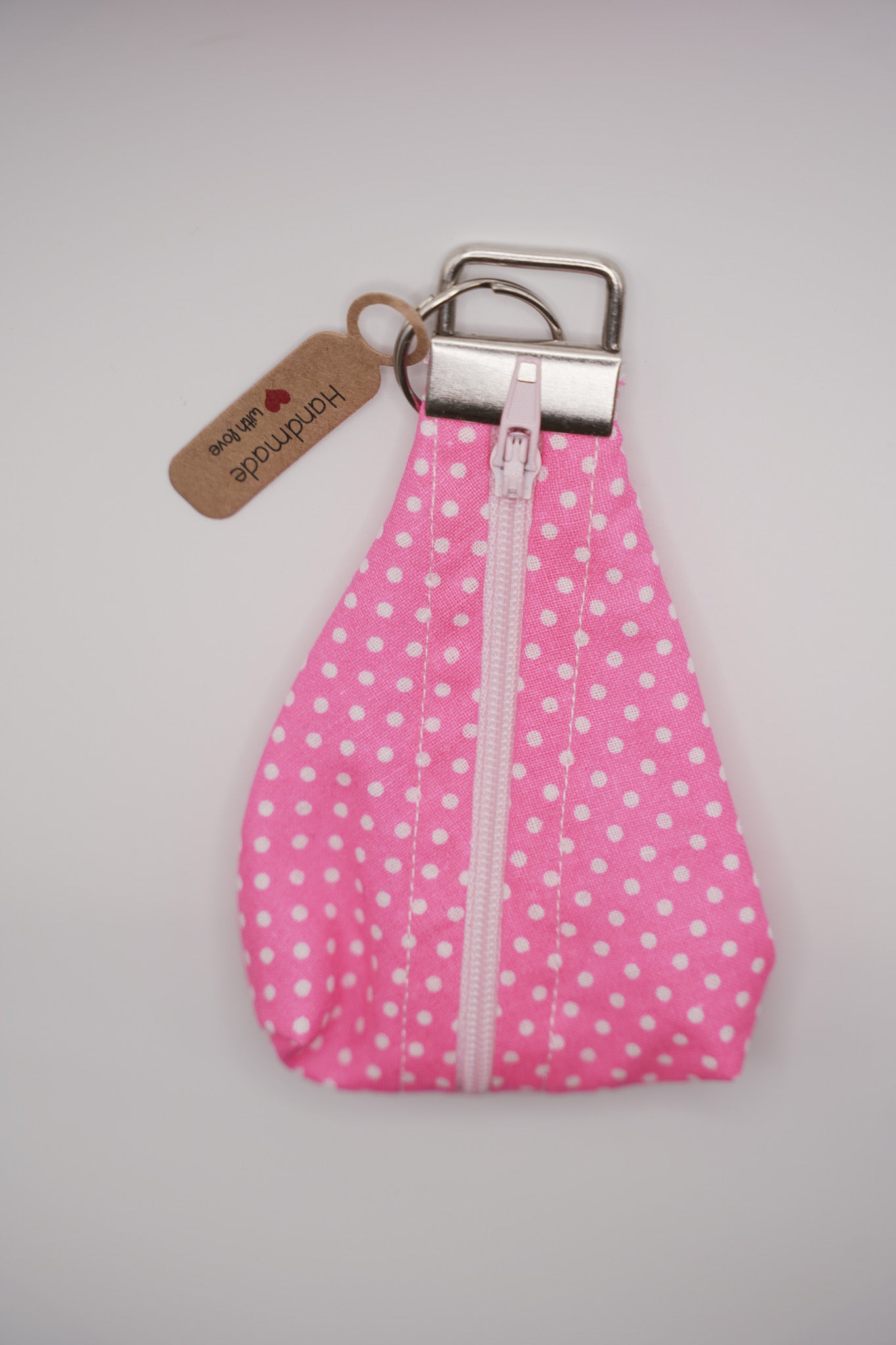 Key Fob Zipper Purse