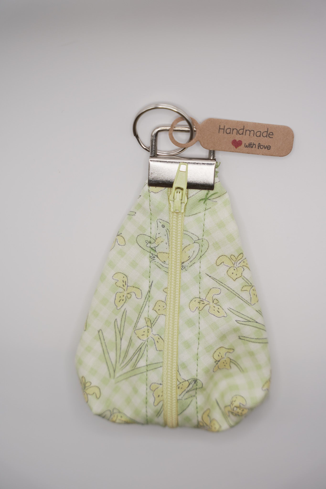 Key Fob Zipper Purse