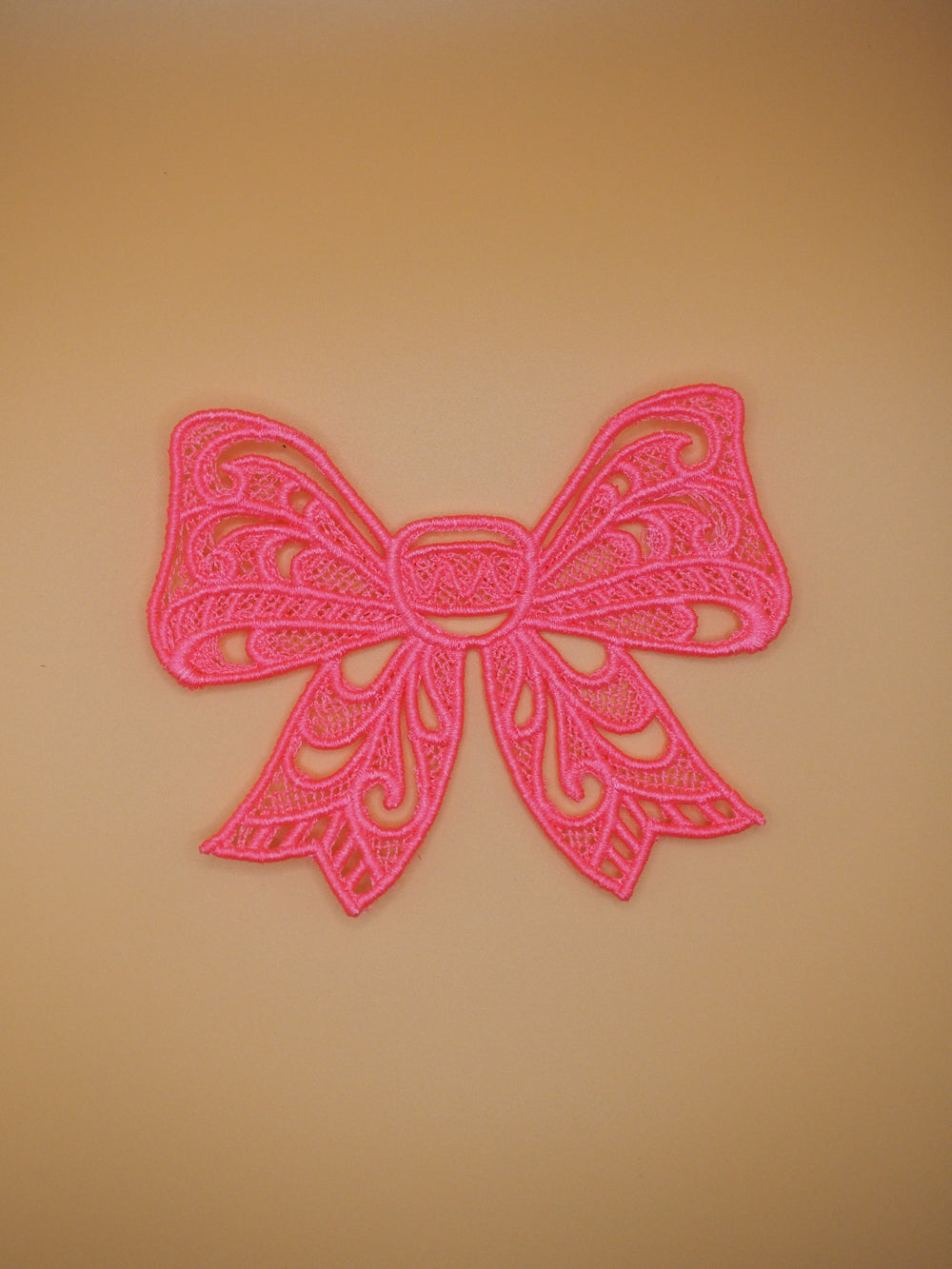 Embroidered Bow Ribbon Present Decoration