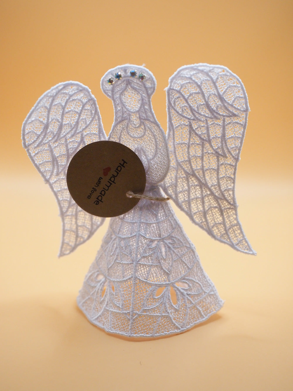 Lace Heather Angel Christmas Tree Decoration