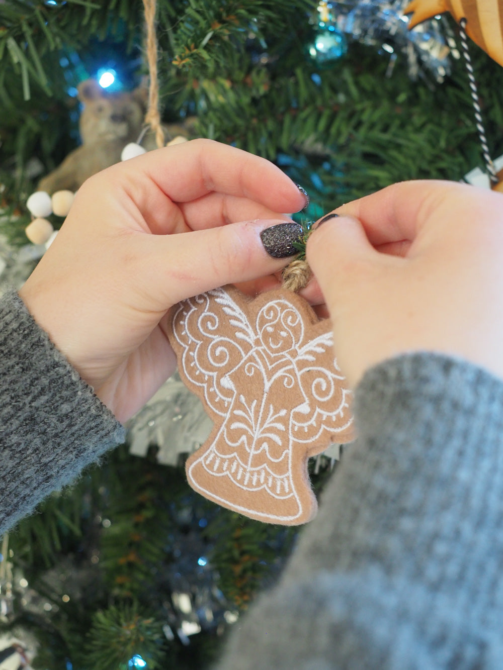 Angel Gingerbread Cookie