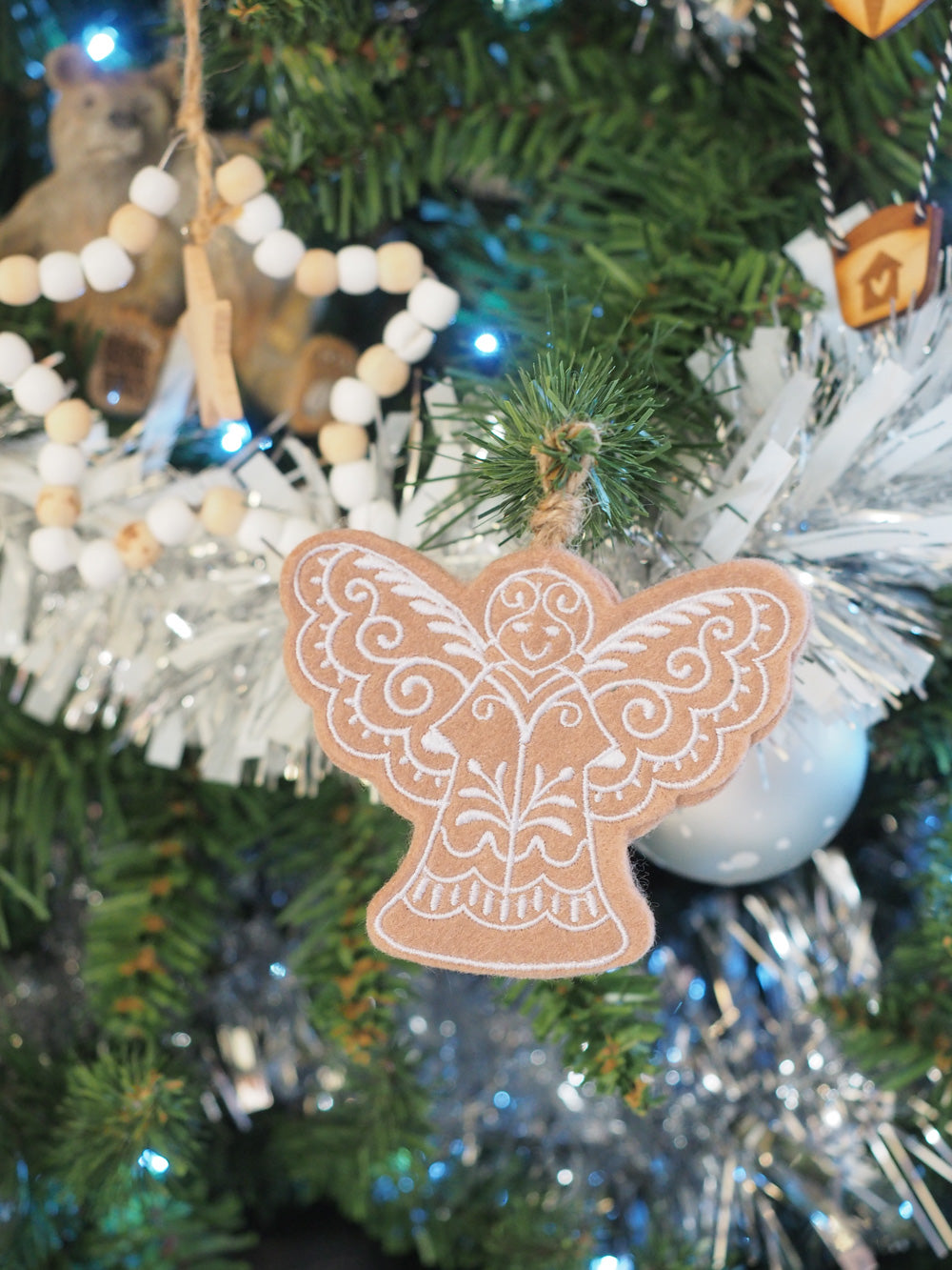 Angel Gingerbread Cookie