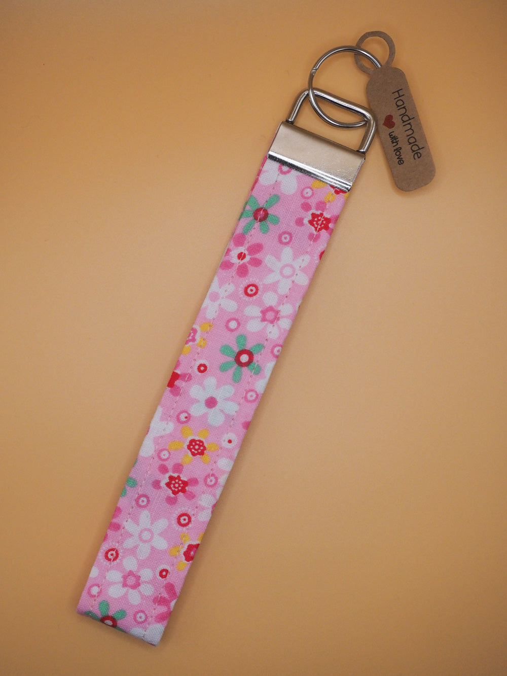 Fabric Wristlet Keyring