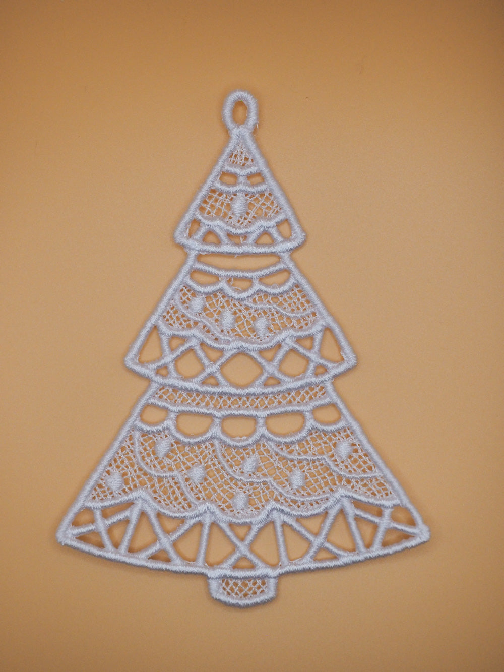 Embroidered Tree Bauble