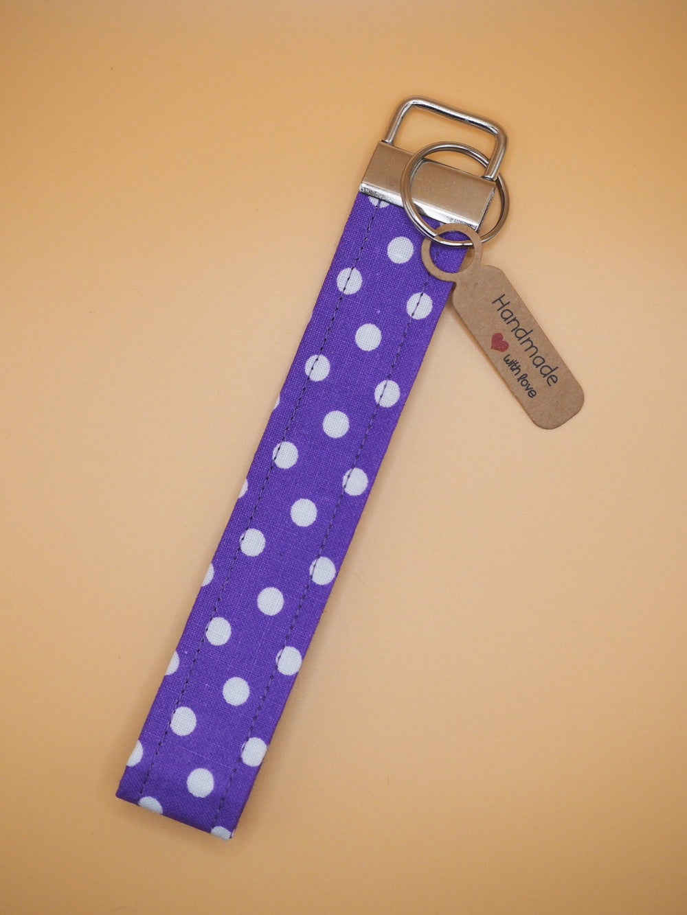 Fabric Wristlet Keyring